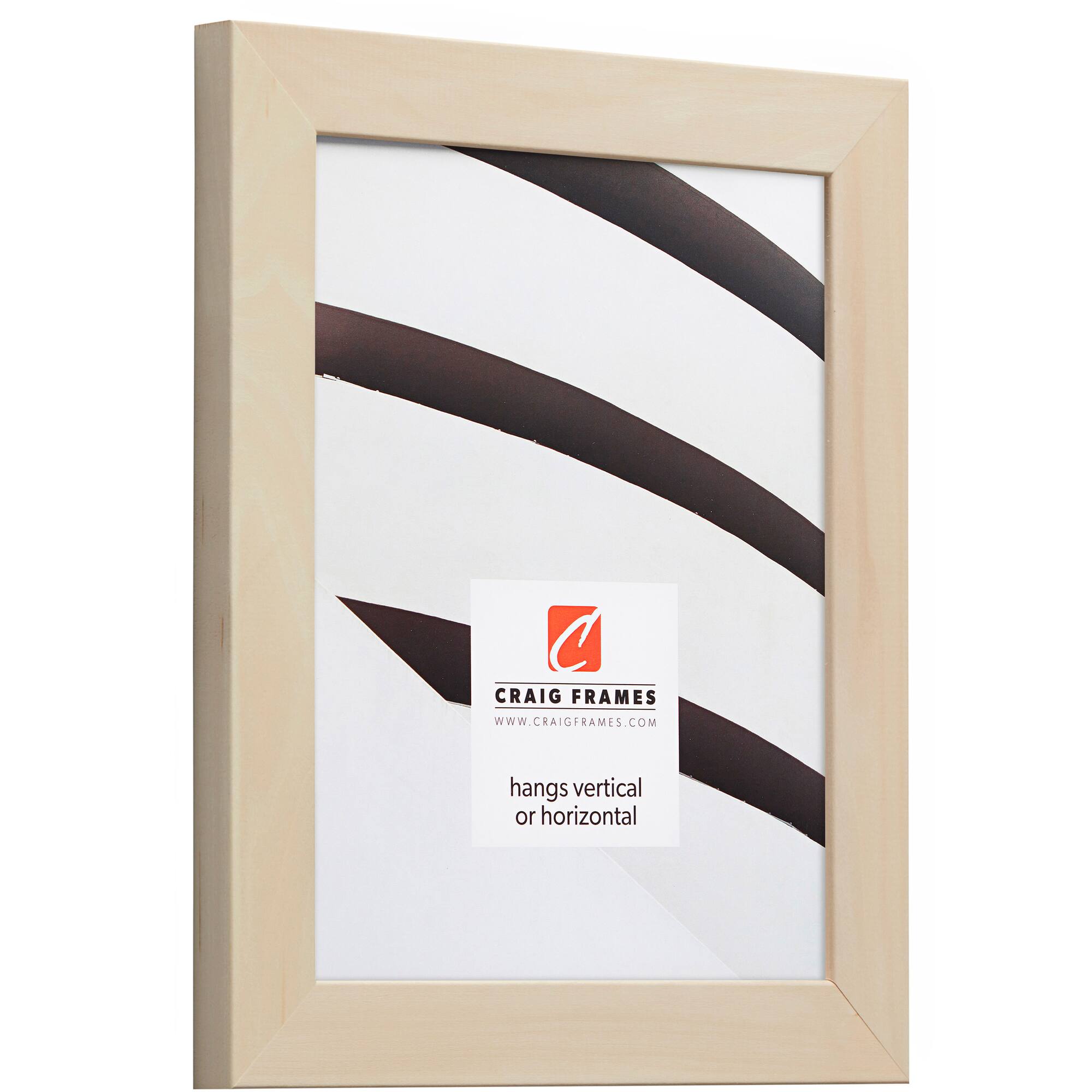 Craig Frames Basswood Unfinished DIY Picture Frame